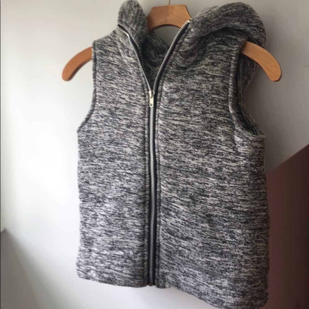 Girls Soft knit puffy vest